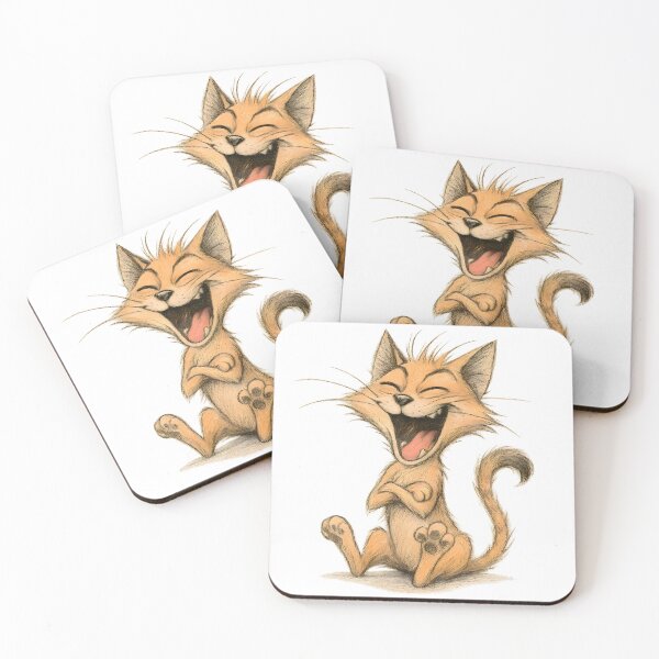 Item preview, Laughing Out Loud Cat designed and sold by Yomere.