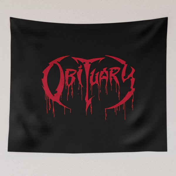 Item preview, Obituary  Cause Of Death Blood Logo designed and sold by sketphire.
