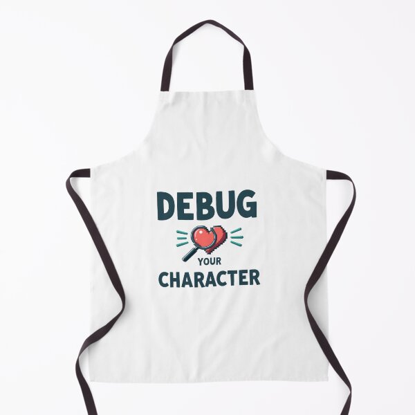 Item preview, Debug Your Character Muslim T-Shirt | Pixel Heart Islamic Streetwear Tee for Faith & Self Improvement designed and sold by Vajid Designs .