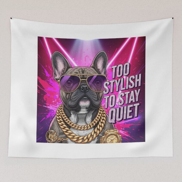 Item preview, Too Stylish To Stay Quiet designed and sold by PetJoyPrintsCO.