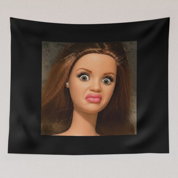 Item preview, Disgustedd Doll Face Meme  designed and sold by customizprints.