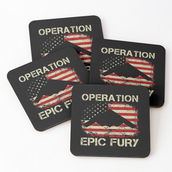 Item preview, Operation Epic Fury, Red White Blue, Patriotic, USA Independence Day designed and sold by hargisnamocho.