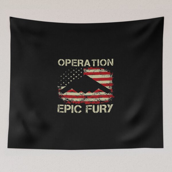 Item preview, Operation Epic Fury, Red White Blue, Patriotic, USA Independence Day designed and sold by hargisnamocho.