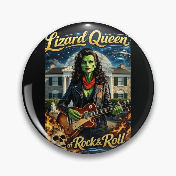 Item preview, Lizard Queen of Rock & Roll designed and sold by LumaLine.