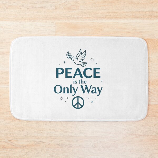 Item preview, Peace Is The Only Way Minimalist Dove Design designed and sold by EverBranz-stor.