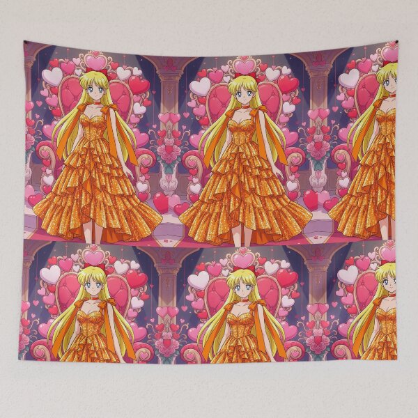 Item preview, Princess Venus and her Throne of Hearts designed and sold by Solace Sparkles.