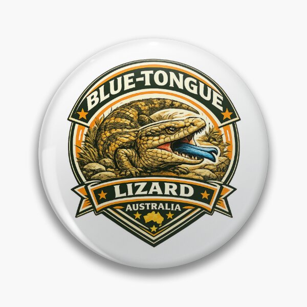 Item preview, Blue-tongue Lizard designed and sold by Throwing-Corn.