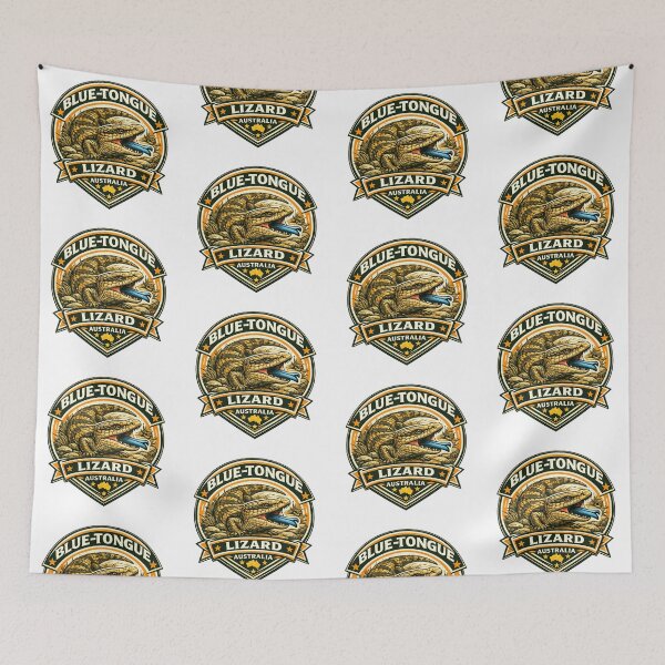 Item preview, Blue-tongue Lizard designed and sold by Throwing-Corn.