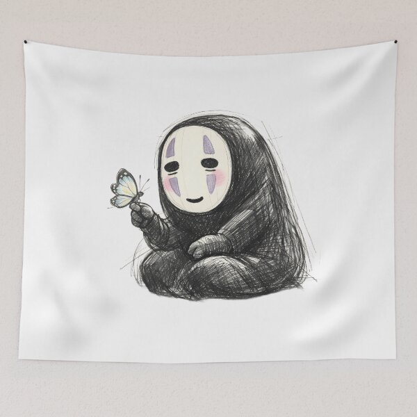 Item preview, NO FACE WITH BUTTERFLY designed and sold by LIS AND MELIVERSO.