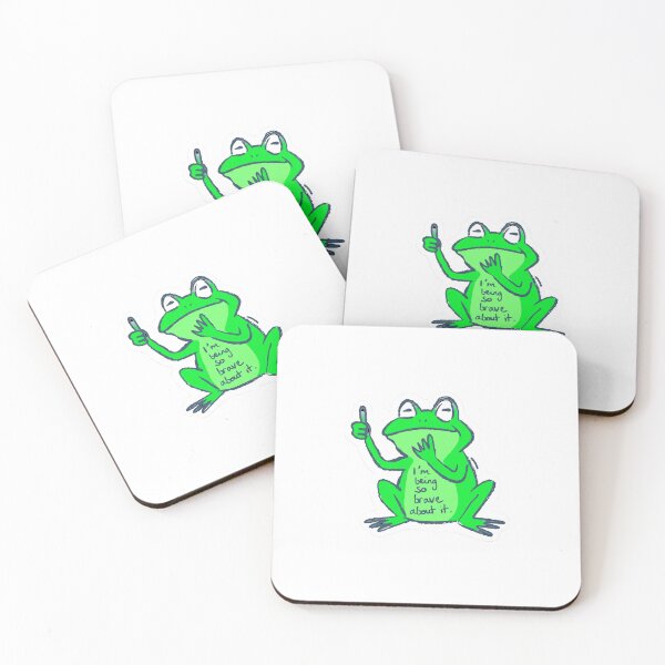 Item preview, I'm being so brave about it - Motivational designed and sold by TrendAndTinsel.