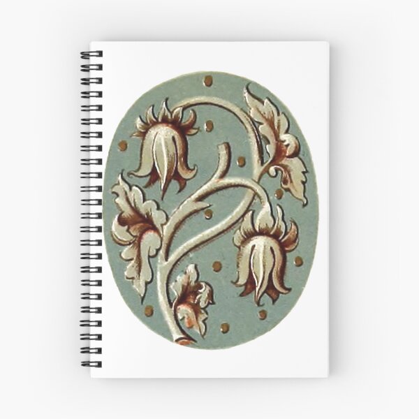 Item preview, Medieval Decorative Flower Scroll 3 designed and sold by HawthorneFlame.