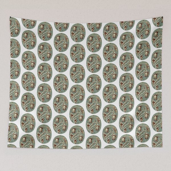 Item preview, Medieval Decorative Flower Scroll 3 designed and sold by HawthorneFlame.