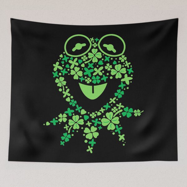 Item preview,  Muppets Kermit the Frog in Clovers St Patrick's Day  designed and sold by ColbyAida.
