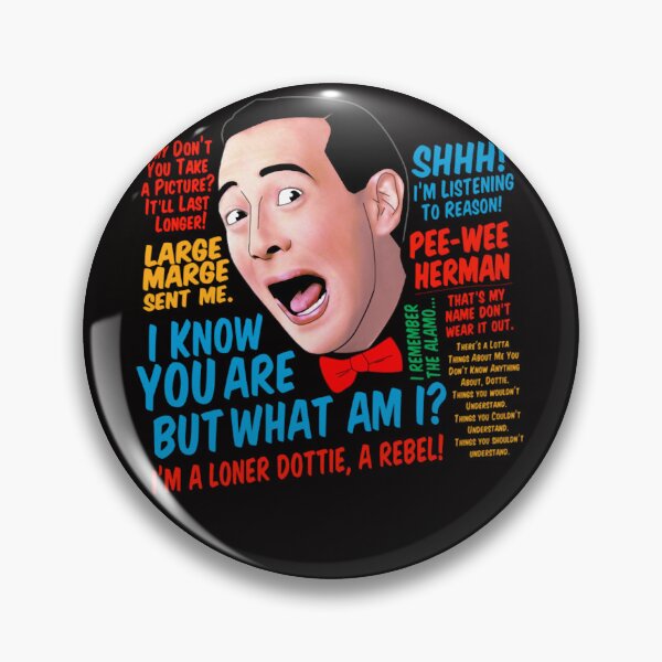 Item preview, Pee-Wee Herman Quotes designed and sold by rutimenta.