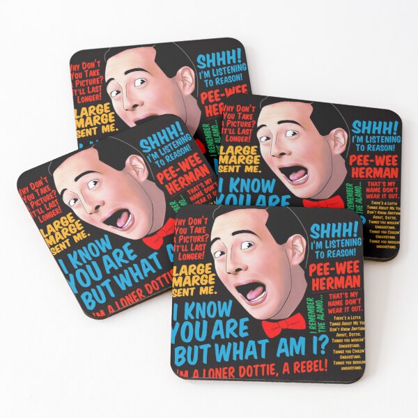 Item preview, Pee-Wee Herman Quotes designed and sold by rutimenta.
