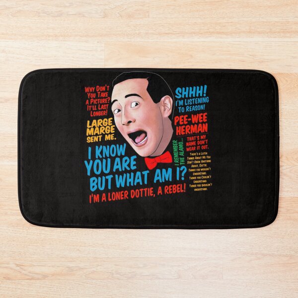 Item preview, Pee-Wee Herman Quotes designed and sold by rutimenta.