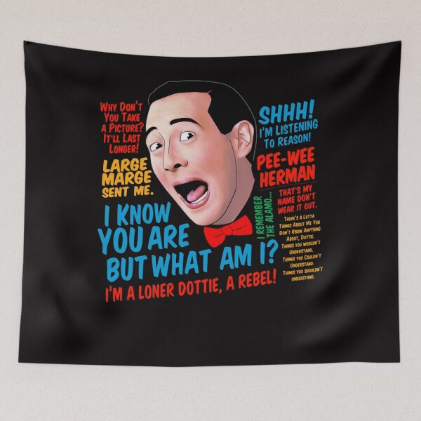 Item preview, Pee-Wee Herman Quotes designed and sold by rutimenta.