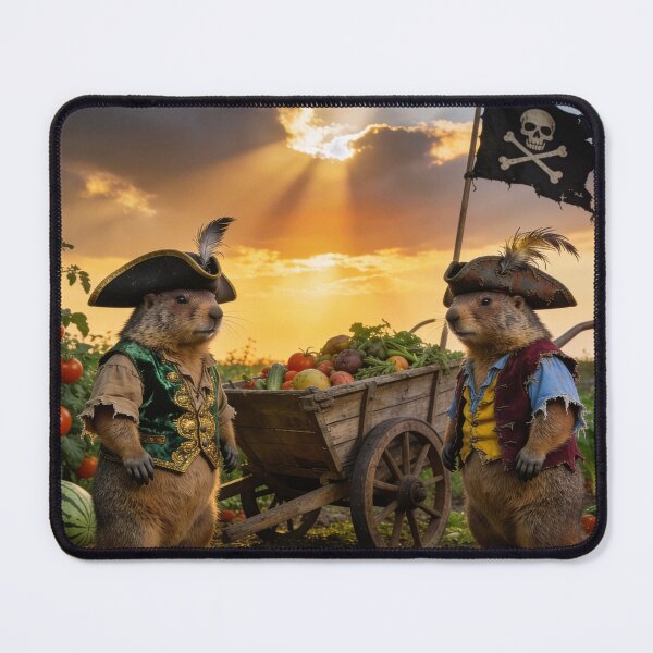 Item preview, Groundhog Garden Pirates Strike Again designed and sold by Tridentulus.
