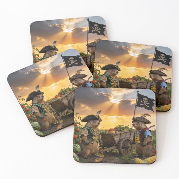 Item preview, Groundhog Garden Pirates Strike Again designed and sold by Tridentulus.