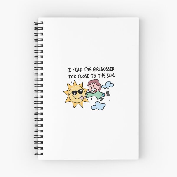 Item preview, Girlbossing too close to the sun - Funny designed and sold by TrendAndTinsel.