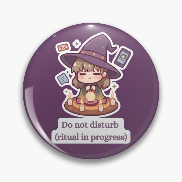 Item preview, Witchcore - Do not disturb (ritual in progress) [A] designed and sold by Simple-Leaf.