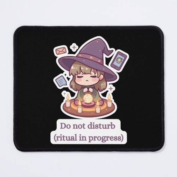 Item preview, Witchcore - Do not disturb (ritual in progress) [A] designed and sold by Simple-Leaf.