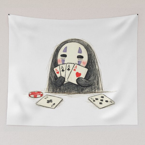 Item preview, NO FACE WITH PLAYING CARDS designed and sold by LIS AND MELIVERSO.
