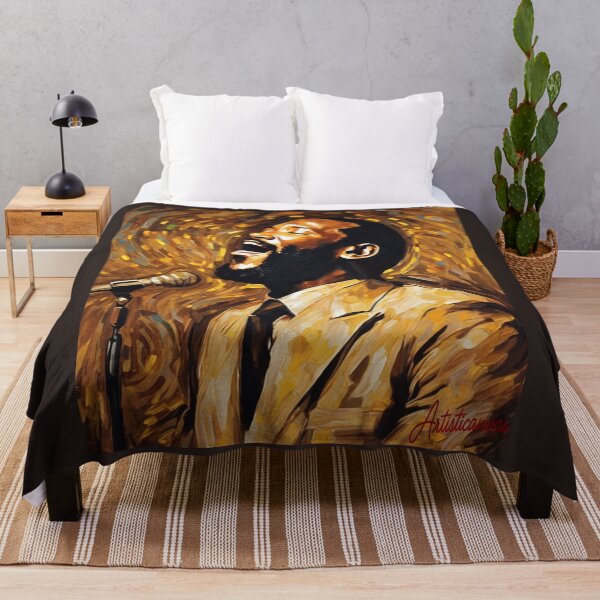 Item preview, Marvin Gaye Golden Soul Stage Portrait designed and sold by Artisticanvas.
