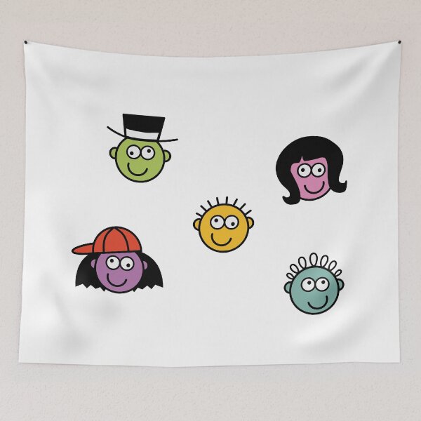 Item preview, wacky doodle characters - mad libs designed and sold by retrocreations|.