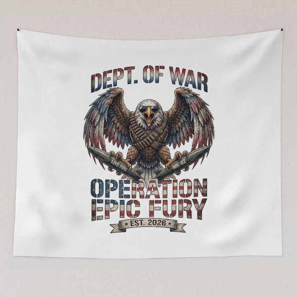 Item preview, Operation Epic Fury designed and sold by Majnon8bp.