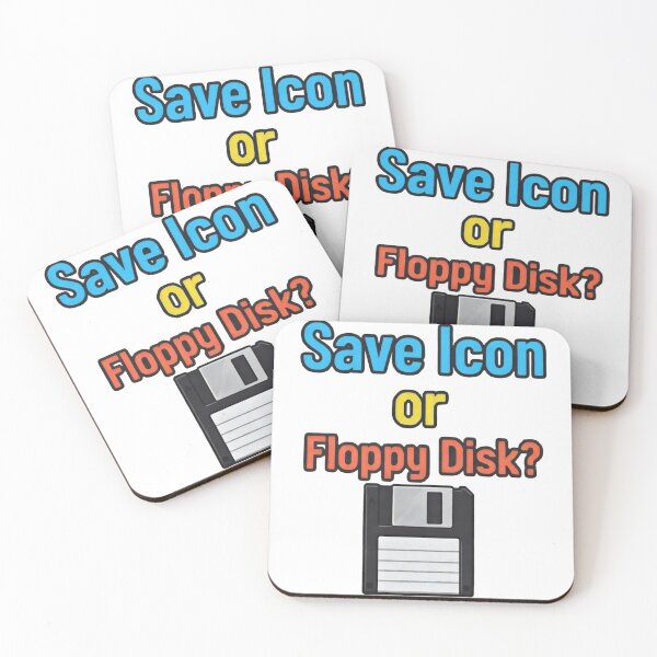 Item preview, Save Icon or Floppy Disk? Retro Meme designed and sold by TernEdge.