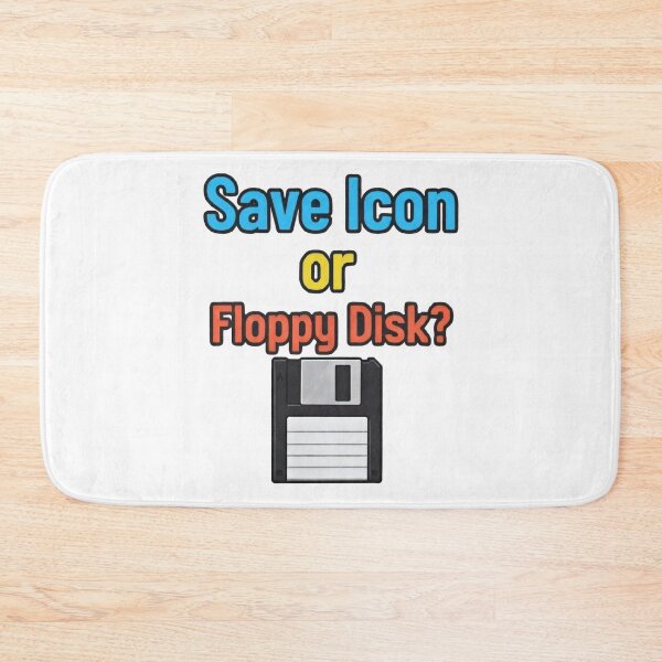 Item preview, Save Icon or Floppy Disk? Retro Meme designed and sold by TernEdge.