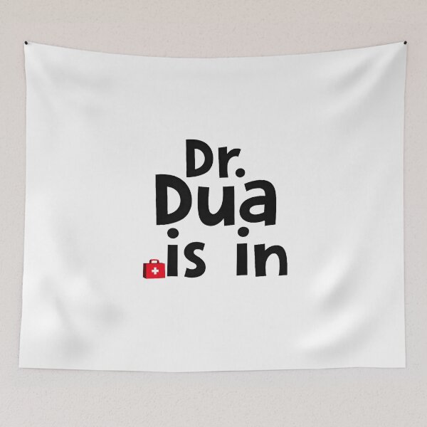 Item preview, Dr. Dua Is In Muslim T-Shirt | Minimal Prescription Islamic Streetwear Tee for Healing & Tawakkul designed and sold by Vajid Designs .