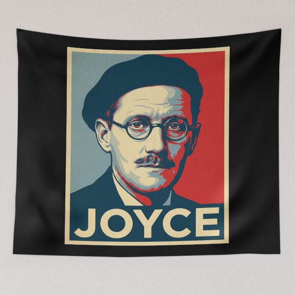Item preview, James Joyce Hope Style Retro Poster Art  designed and sold by Anya Byron.