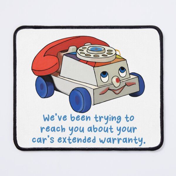 Item preview, warranty phone call | vintage toy phone designed and sold by thecamillest.