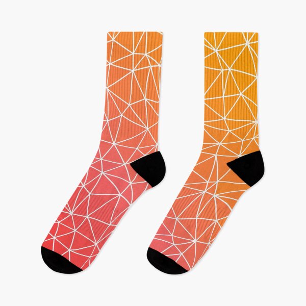 Item preview, Geometric Deep Orange Pattern designed and sold by patternsoup.