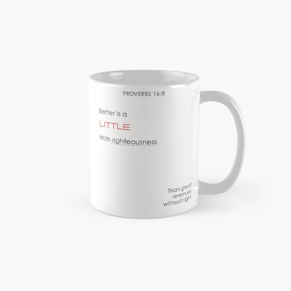 Item preview, Proverbs 16:8 designed and sold by Undonemadenew.