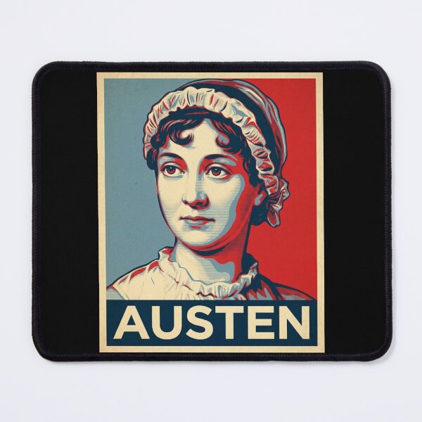 Item preview, Jane Austen Hope Style Retro Poster Art designed and sold by Anya Byron.