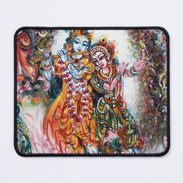 Item preview, Radha Krishna Floral Dance designed and sold by Harsh  Malik.