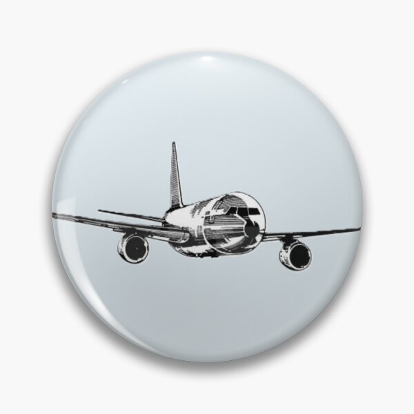 Item preview, Airbus A300 Sketch wide body jet airliner designed and sold by PilotandPlane.
