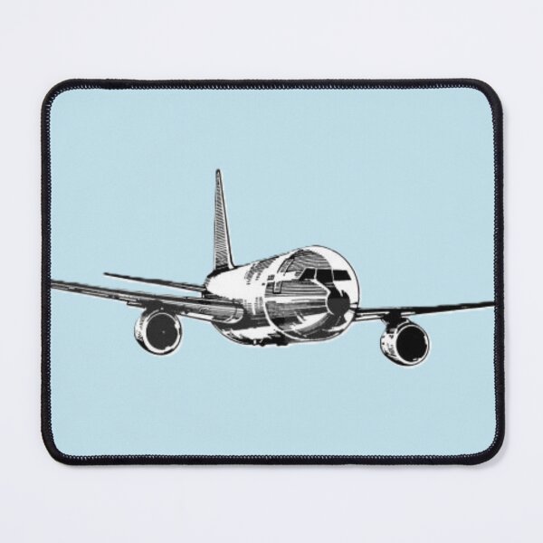 Item preview, Airbus A300 Sketch wide body jet airliner designed and sold by PilotandPlane.