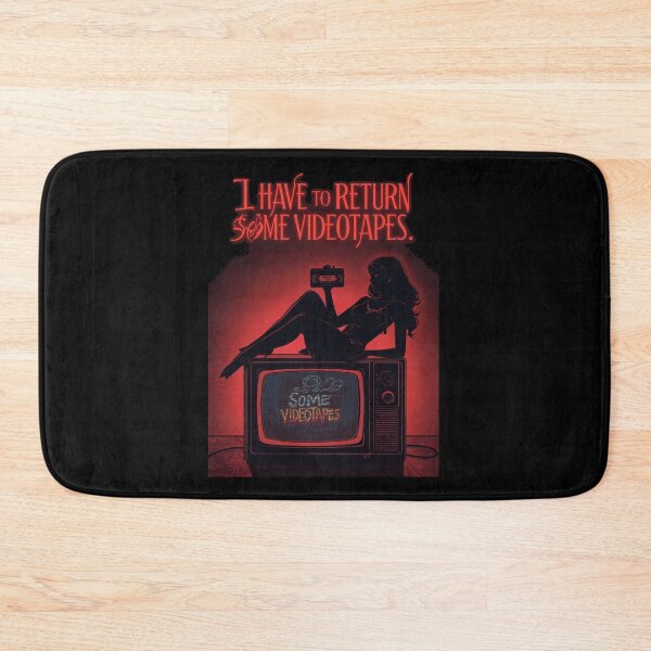 Item preview, I Have to Return Some Videotapes – Neon Retro Thriller Art designed and sold by ConfuseLab Alt.