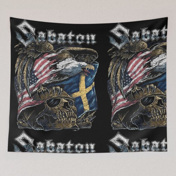 Item preview, Eagles Flag Sabaton Band  designed and sold by HakiStoreMa.
