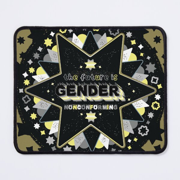 Item preview, The future is Gender Nonconforming [demigender] designed and sold by deadbeatprince-typography.