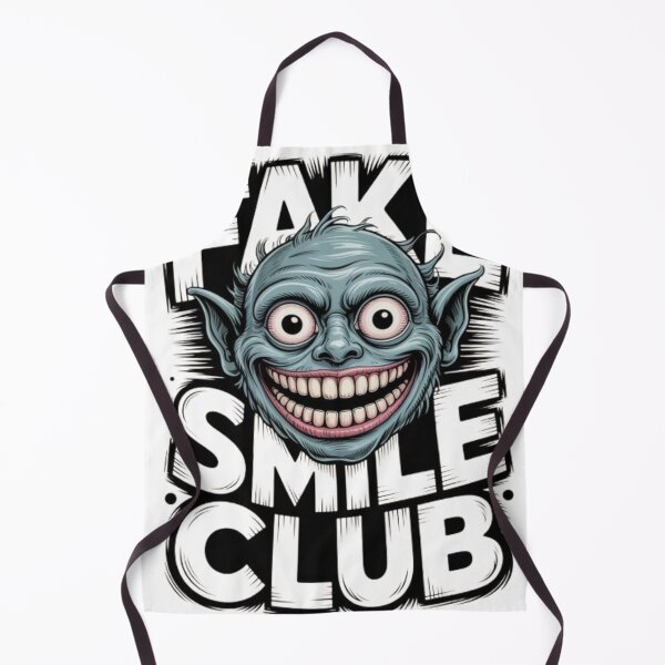 Item preview, Fake Smile Club Creepy Grin Graphic designed and sold by NewUSShop.