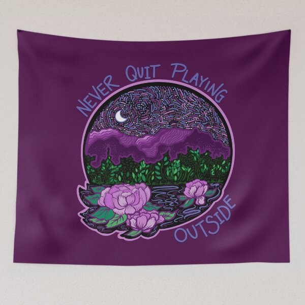 Item preview, Never Quit Playing Outside Star Gazer designed and sold by CampK80.