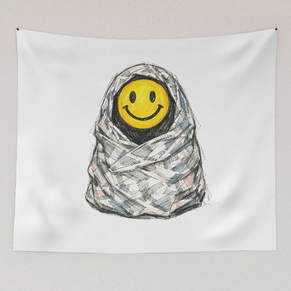 Item preview, NO FACE WITH SMILEY FACE designed and sold by LIS AND MELIVERSO.