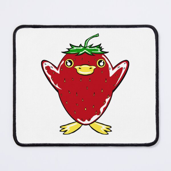 Item preview, Strawberry Duck with white Background designed and sold by missmann.