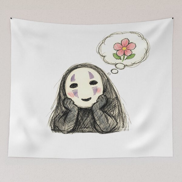 Item preview, NO FACE WITH PANSY FLOWER designed and sold by LIS AND MELIVERSO.