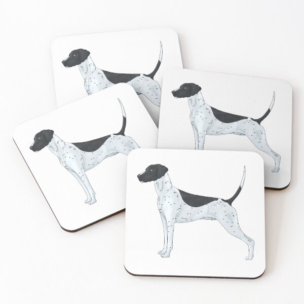 Item preview, German Shorthair Pointer Black Patch Ticking designed and sold by Pawsome-Doodles.